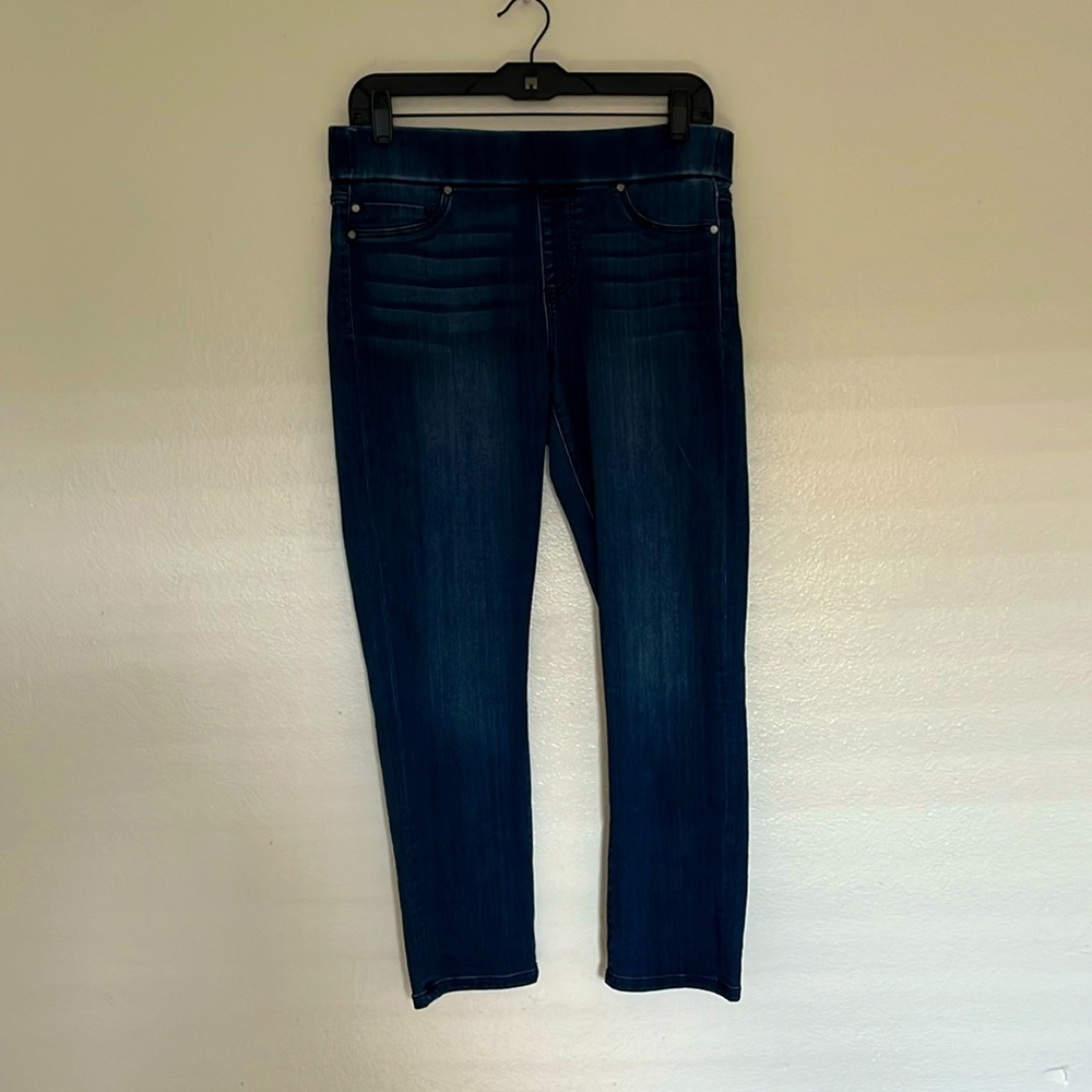 Liverpool Capri Jeans! Size 6/28 pull on med wash
